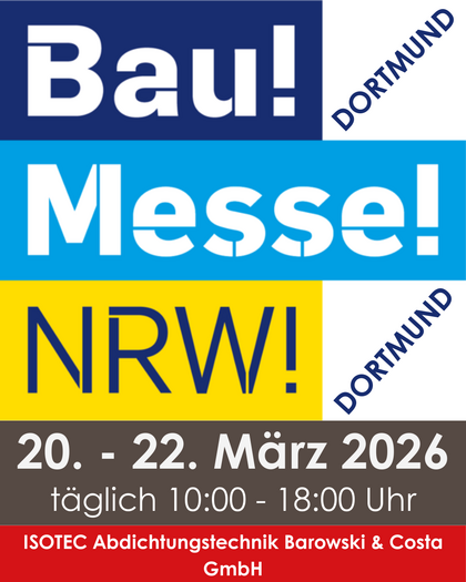 Bau! Messe! NRW! in Dortmund 20. - 22. März 2026