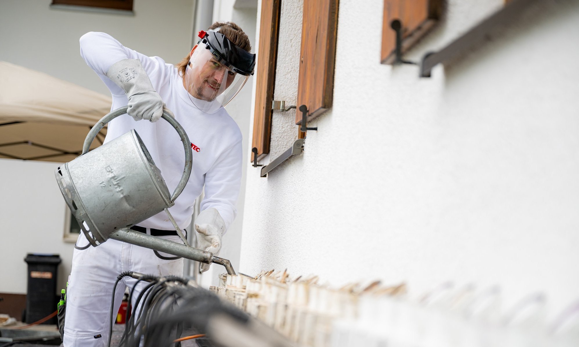 ISOTEC-Horizontalsperre mit Spezialparaffin