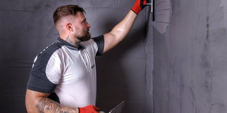 Sealing slurry forms the actual sealing layer