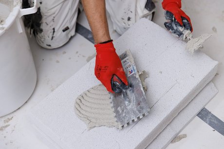 Anbringen der Innendämmung