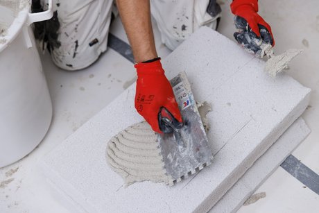 Anbringen der Innendämmung