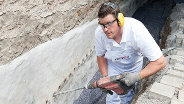 Abdichtung von Mauerwerk ISOTEC-Horizontalsperre