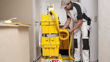 Aufbau einer Trocknungsanalage